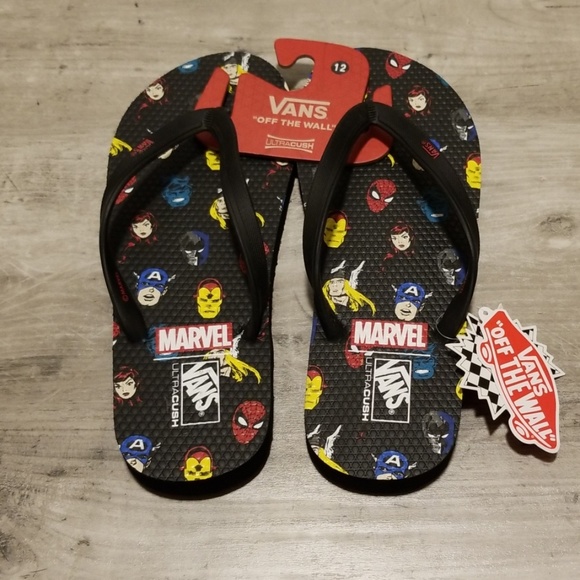 vans off the wall flip flops